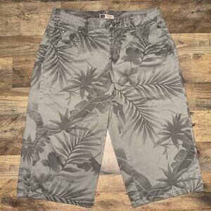 Vintage Faded Glory Originals Capri Jeans - Size 6- Tropical Camo